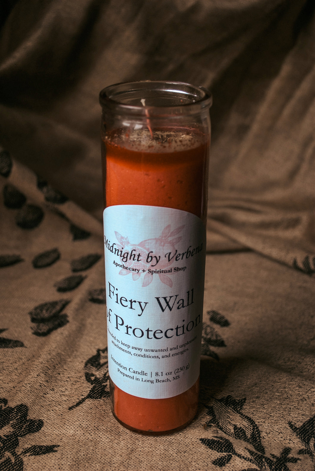 Fiery Wall of Protection | Fixed Ritual Candle