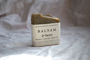 Balsam + Berry | Holiday Botanical Soap