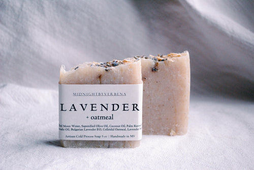 Lavender + Oatmeal | Seasonal Soap