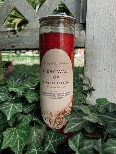 Fiery Wall of Protection Fixed Candle